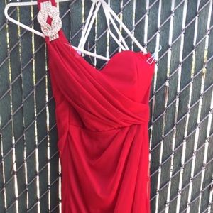 Red Formal Long Dress